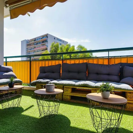 شقة 2 Ch Vue & Montagne, Terrasse, Parking